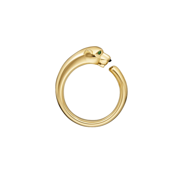 PANTHÈRE DE CARTIER Yellow Gold RING - Gemaee  UAE