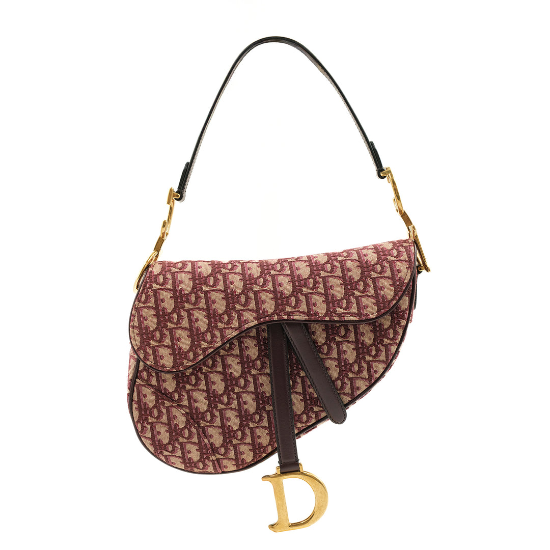 Dior Medium Oblique Saddle Bag - Gemaee  UAE