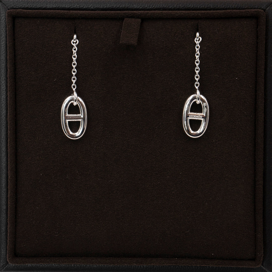 Hermès Farandole Earrings Medium Model in Sterling Silver - Gemaee  UAE