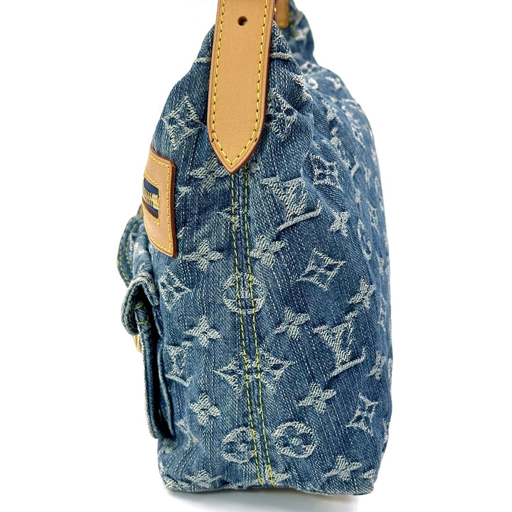 Louis Vuitton Blue Monogram denim Buggy Pm Shoulder bag - Gemaee  UAE