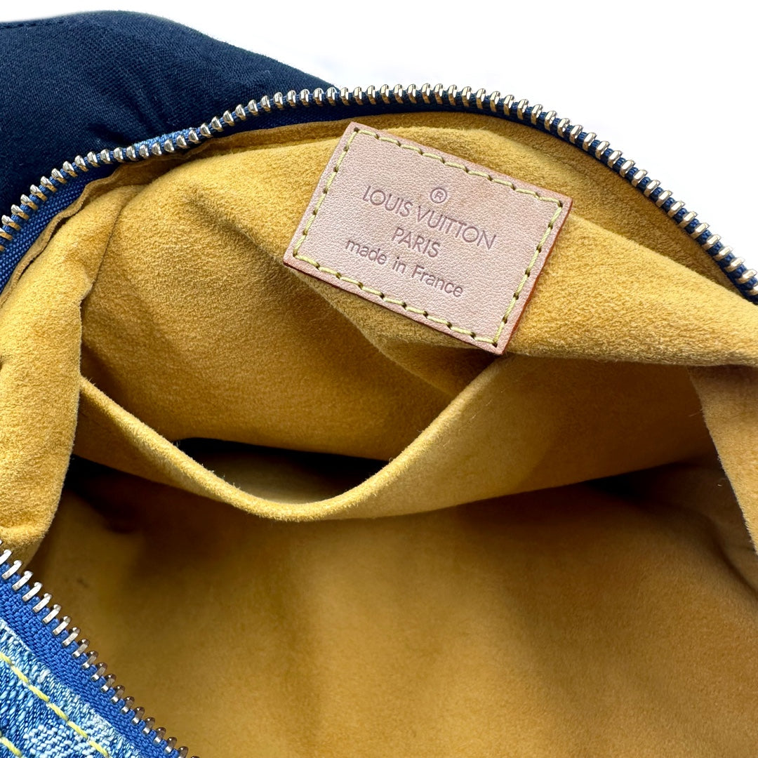 Louis Vuitton Blue Monogram denim Buggy Pm Shoulder bag - Gemaee  UAE