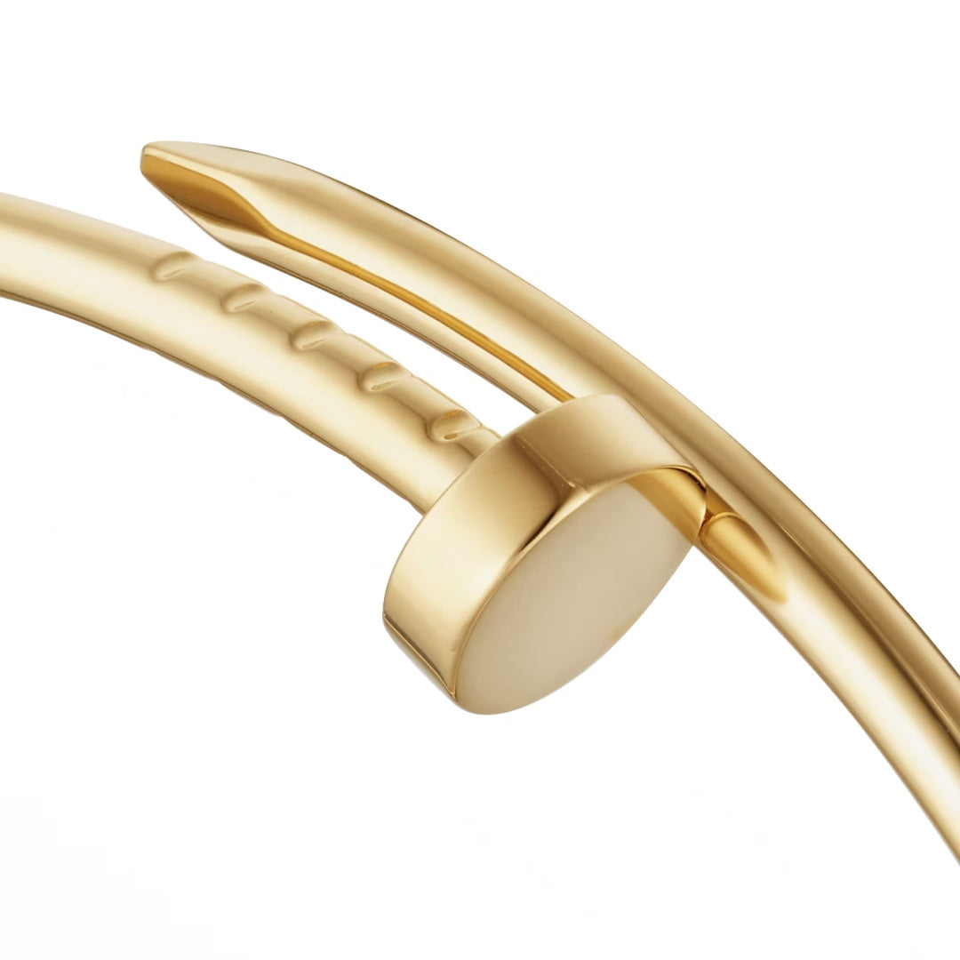 Cartier Juste Un Clou Thin Model size 16 Yellow Gold Bracelet - Gemaee  UAE