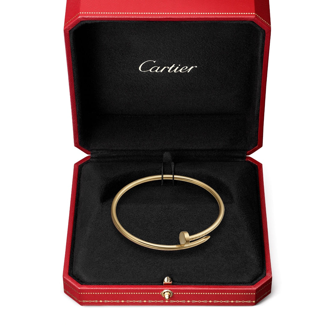 Cartier Juste Un Clou Thin Model size 16 Yellow Gold Bracelet - Gemaee  UAE