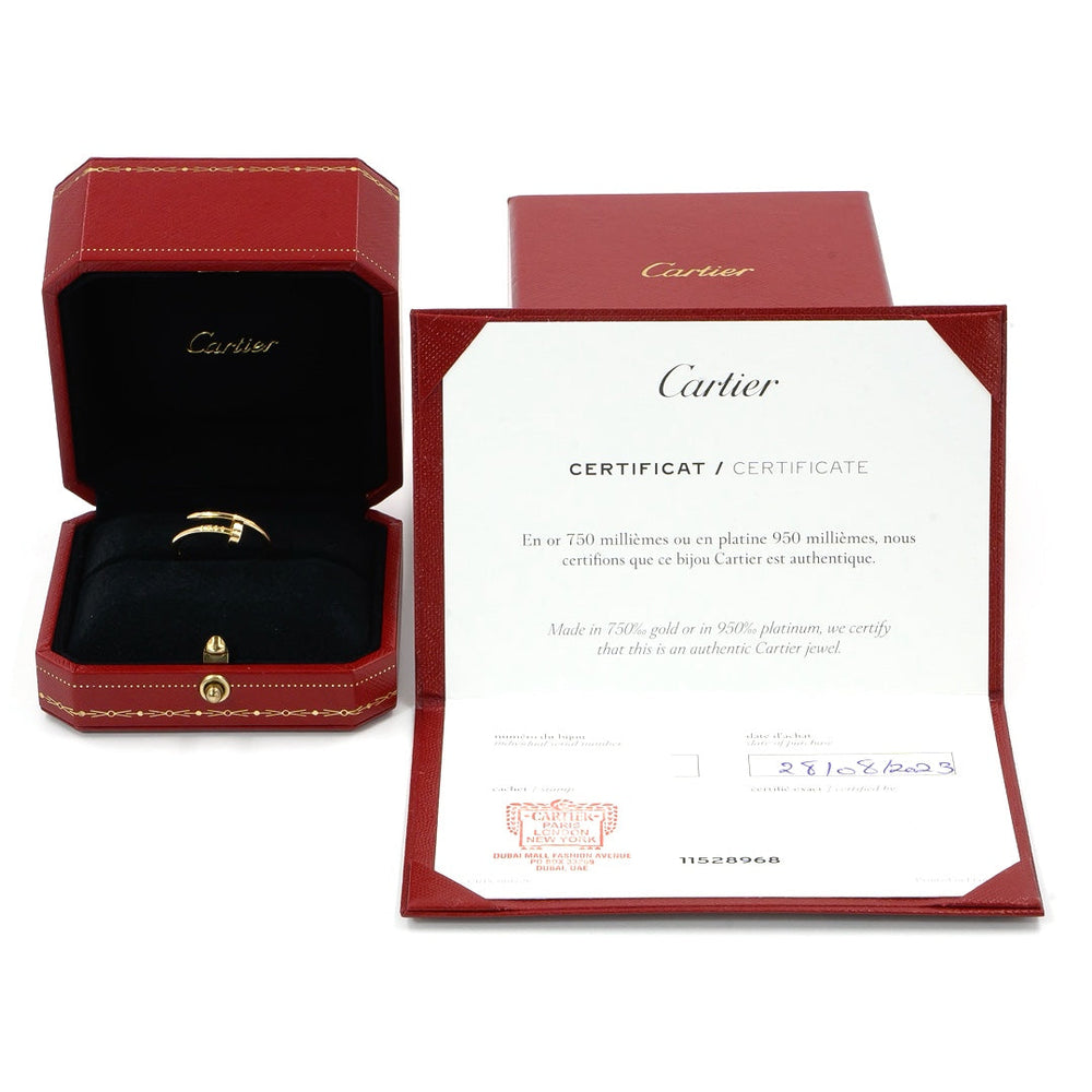 Cartier Juste un Clou small model size 54 Yellow Gold ring - Gemaee  UAE