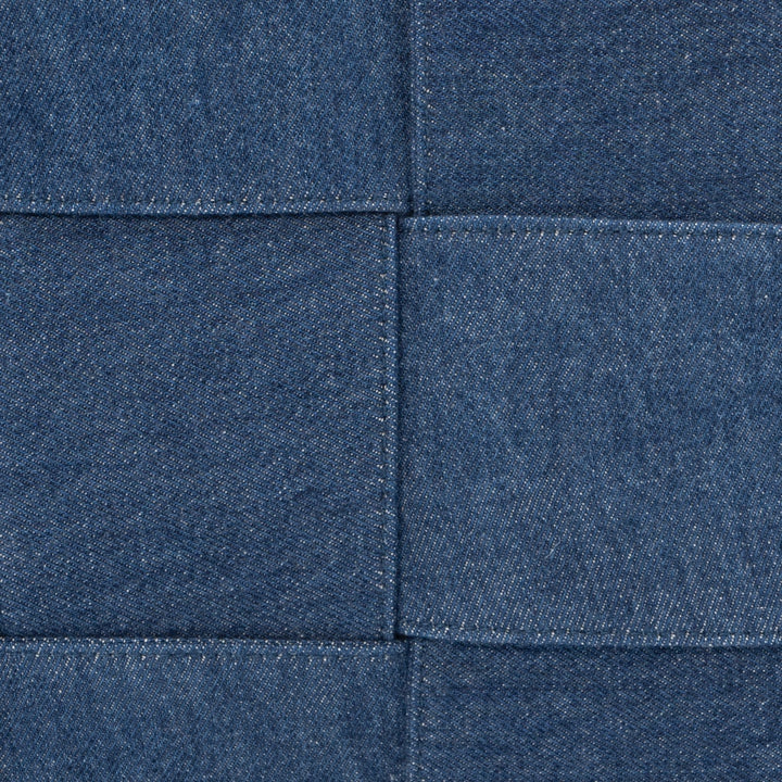 Bottega Veneta Arco Intrecciato Denim Tote Bag in Indigo - Gemaee  UAE