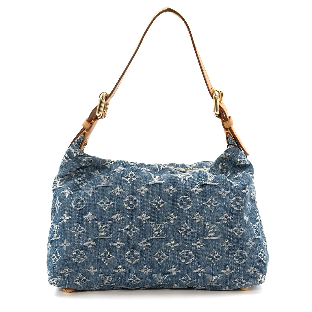 Louis Vuitton Blue Monogram denim Buggy Pm Shoulder bag - Gemaee  UAE