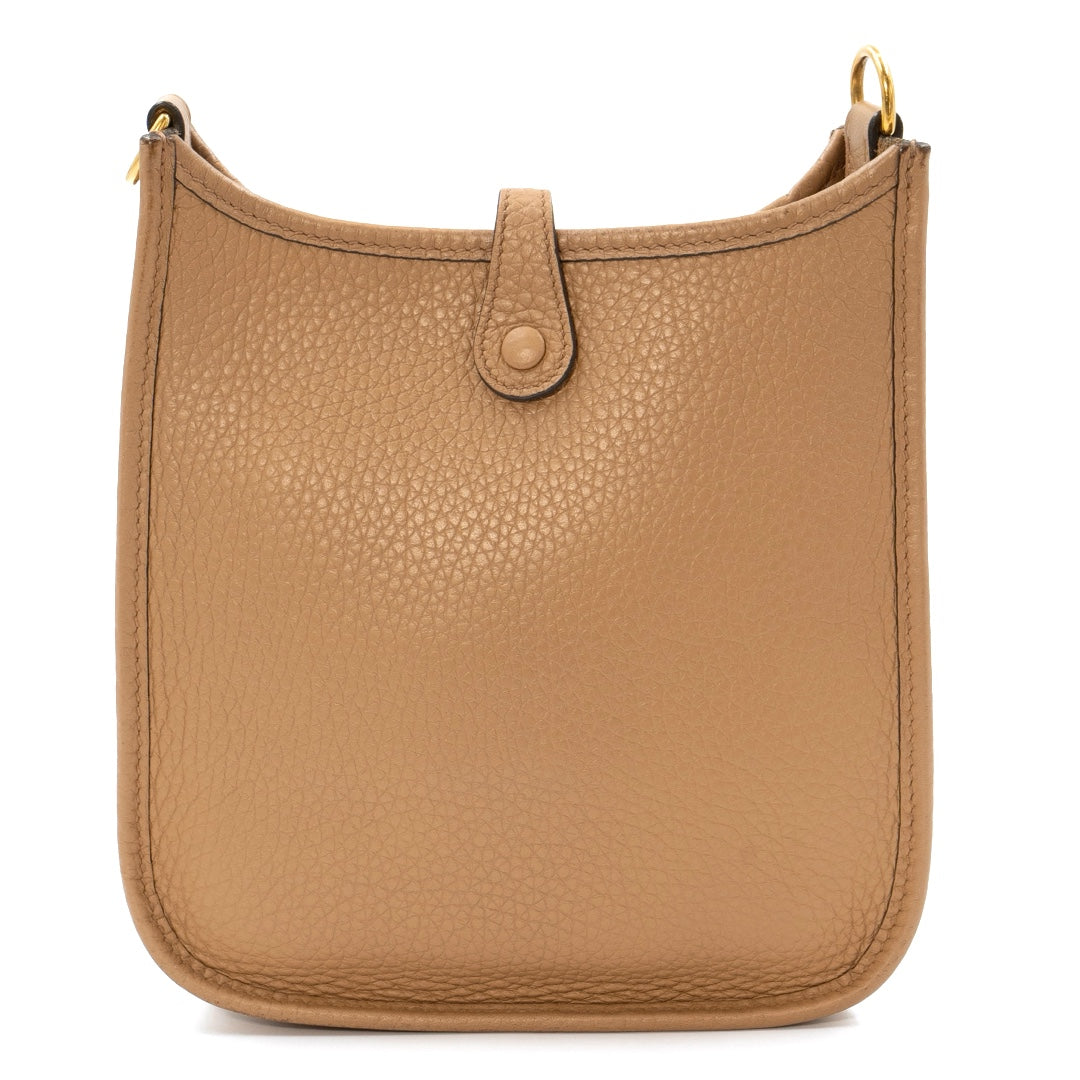 Hermès Evelyne TPM 16 Chai Taurillon Clemence with Gold Hardware - Gemaee  UAE
