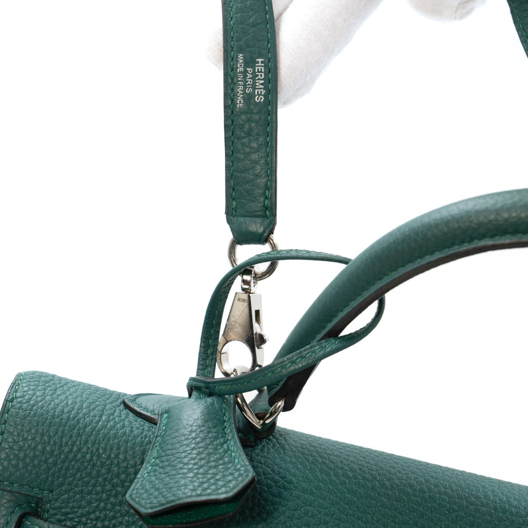 Hermès Birkin 35 Malachite Togo Leather with Palladium Hardware - Gemaee  UAE