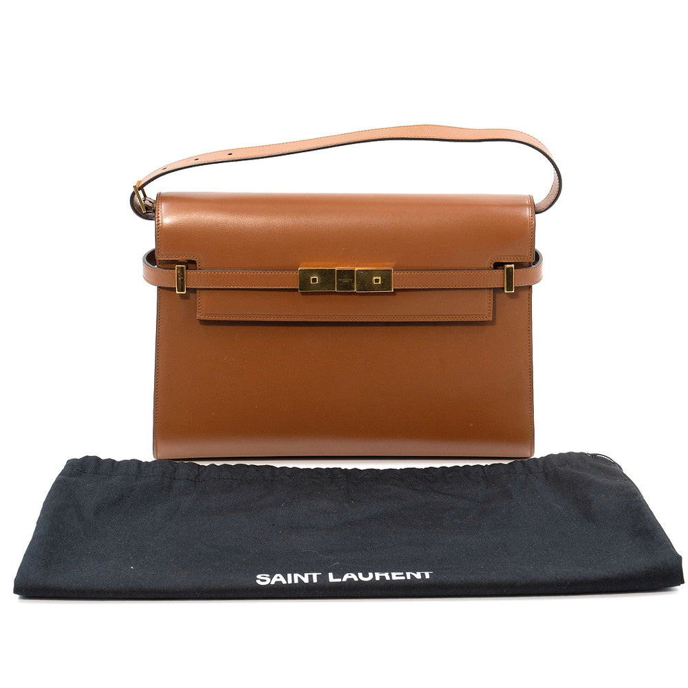 Saint Laurent Manhattan Leather Handbag - Gemaee  UAE