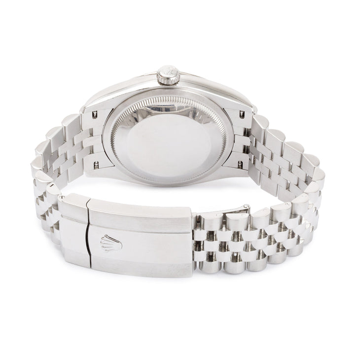 Rolex Datejust 36 10P Princess Cut Diamond Blue Dial - Gemaee  UAE