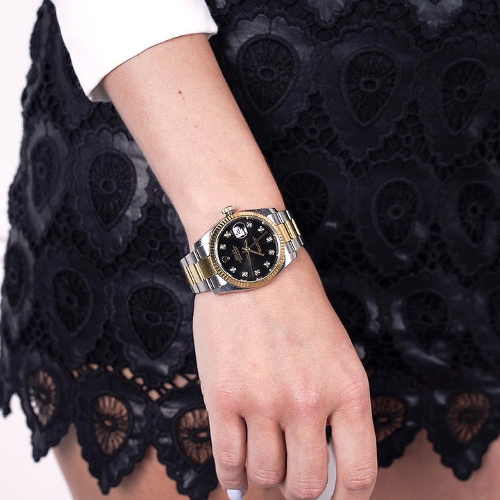 Rolex Date Just Stainless Steel & Yellow Gold - Gemaee UAE