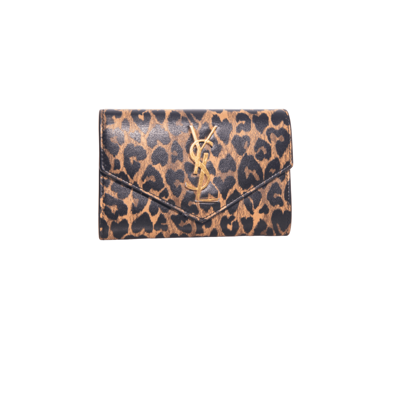 Ysl Leopard Print SAINT LAURENT Leopard Print Small Envelope