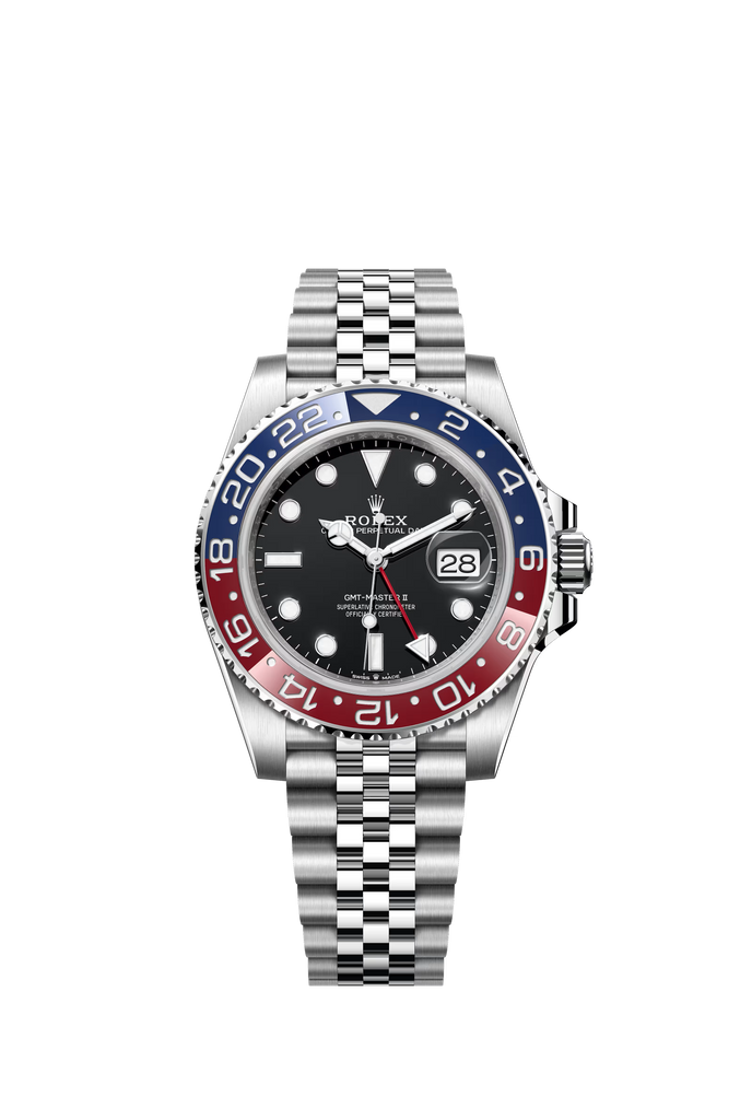 A pre-owned Rolex GMT-Master II available through Gemaee in Dubai