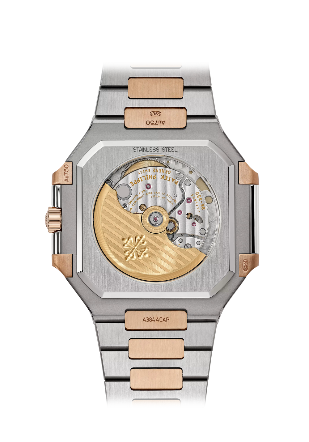 Patek Philippe Cubitus 5821/1AR 45 mm Self‑Winding Watch in Steel and Rose Gold with Blue Dial - Gemaee  UAE