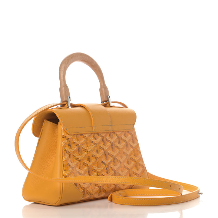 Goyard Goyardine Mini Saigon Yellow Bag - Gemaee  UAE