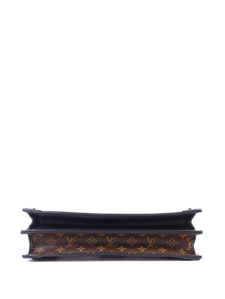 Louis Vuitton Monogram Reverse Trunk Clutch Bag
