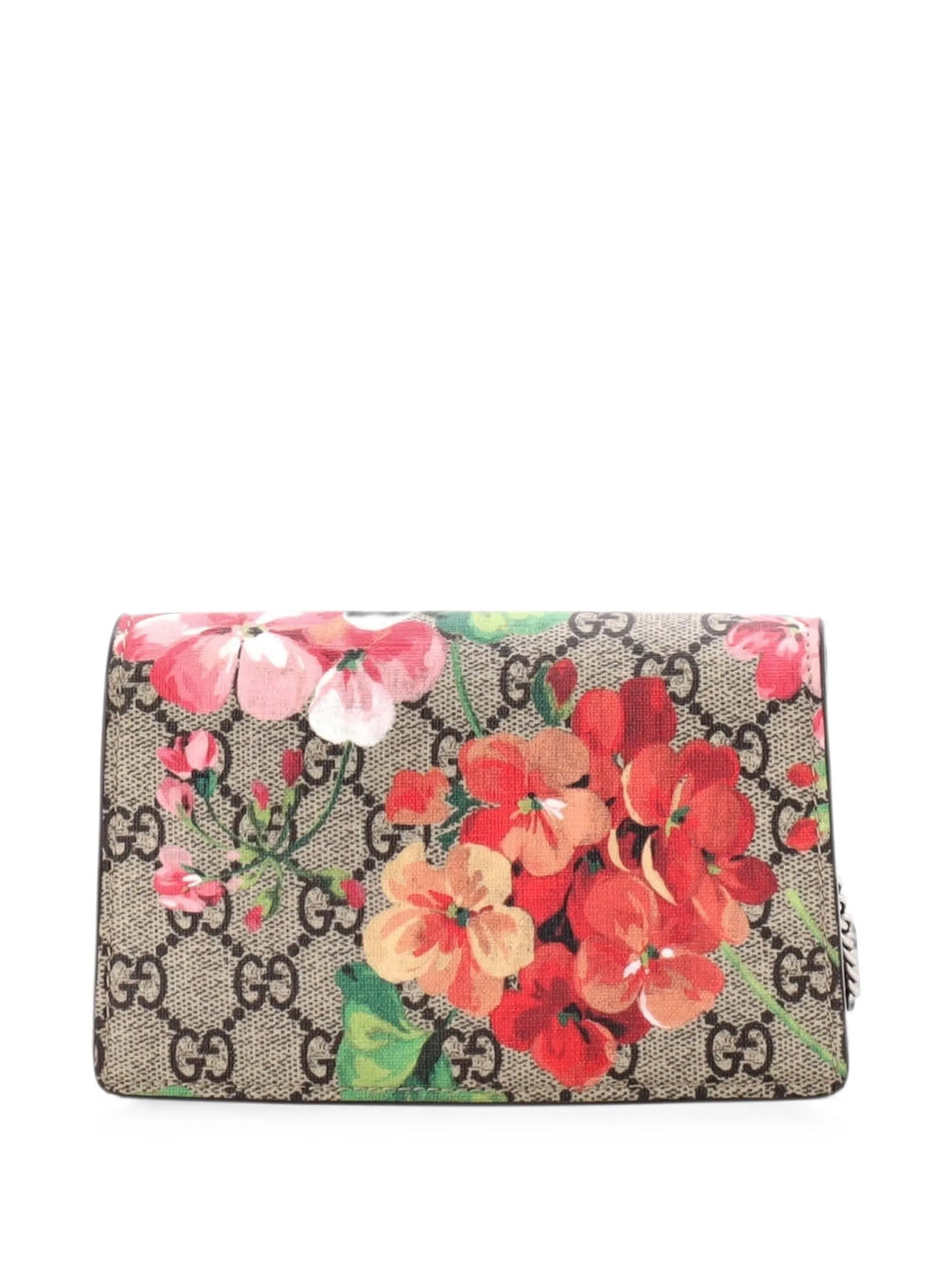 Gucci Dionysus Super Mini Crossbody Bag in Blooms Print GG Coated Canvas