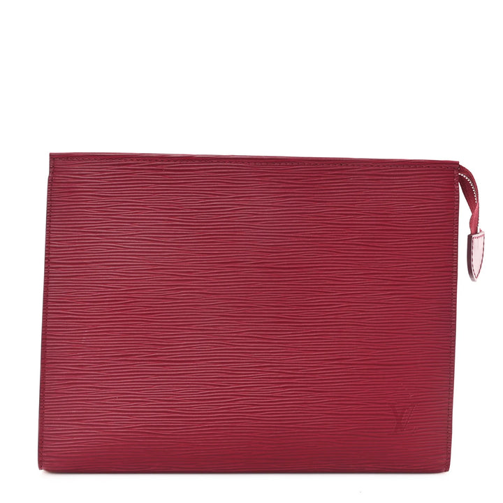 Louis Vuitton Epi Toiletry Pouch 26 in Fuchsia Leather