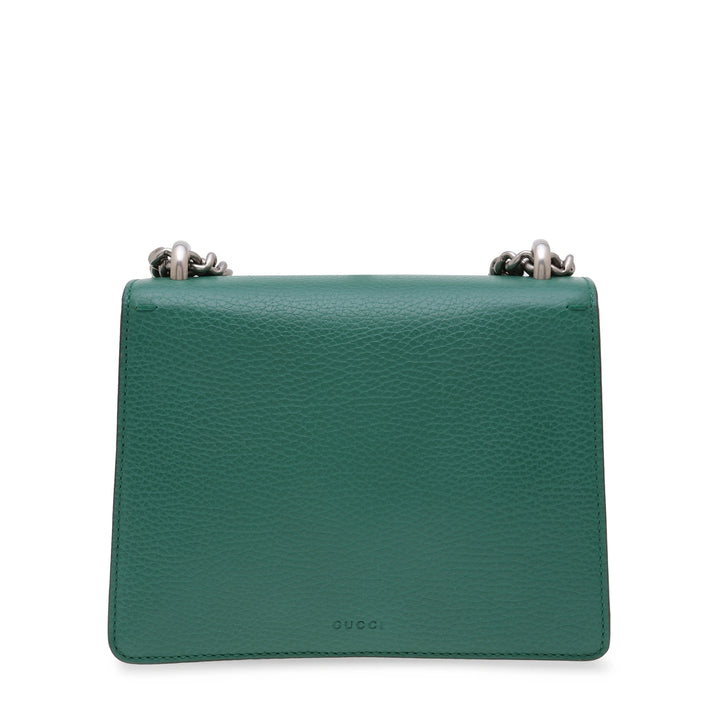 Gucci Dionysus Green Leather Shoulder Bag