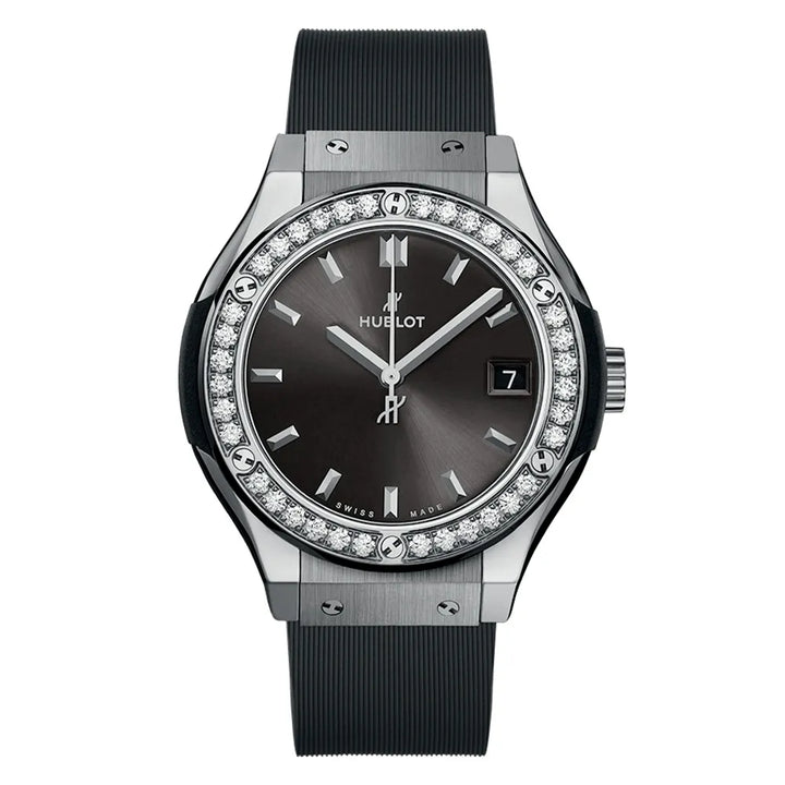 Hublot Classic Fusion Titanium Diamonds 33mm Quartz Women’s Watch