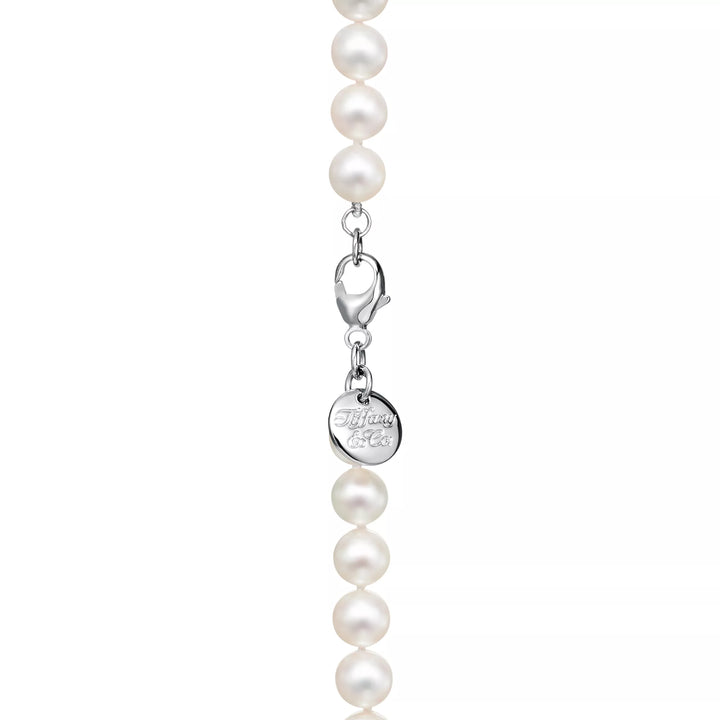 Tiffany & Co Tiffany Essential Pearls Necklace in 18K White Gold with Akoya Cultured Pearls