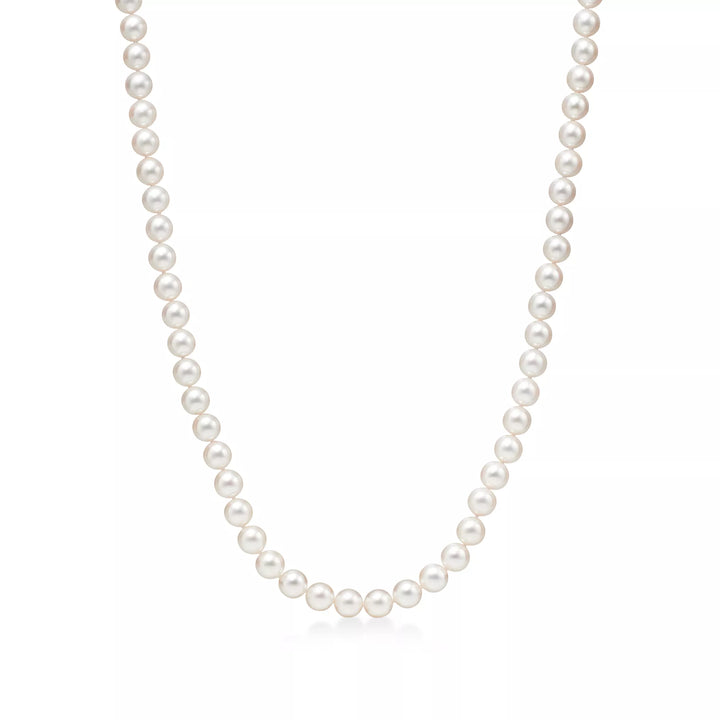 Tiffany & Co Tiffany Essential Pearls Necklace in 18K White Gold with Akoya Cultured Pearls