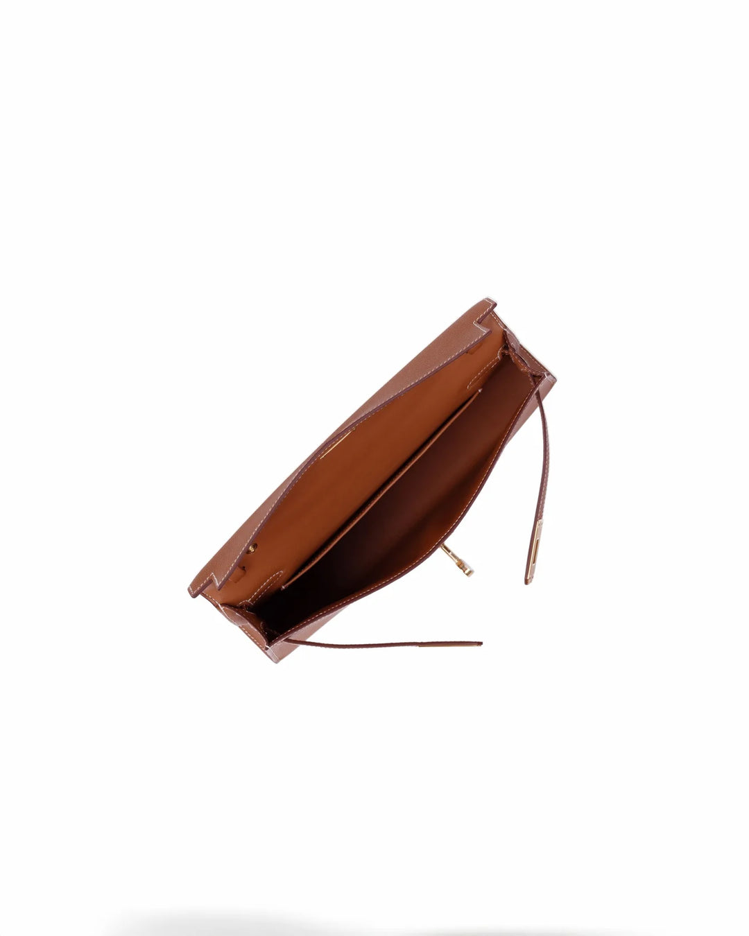 Hermès Kelly Elan in Gold Epsom Leather with Gold Hardware