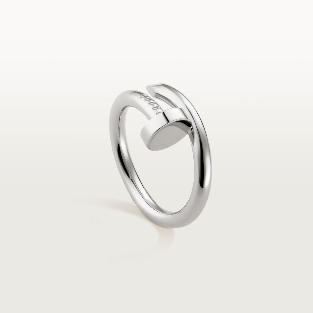 Cartier Juste un Clou Ring Classic Model in 18K White Gold