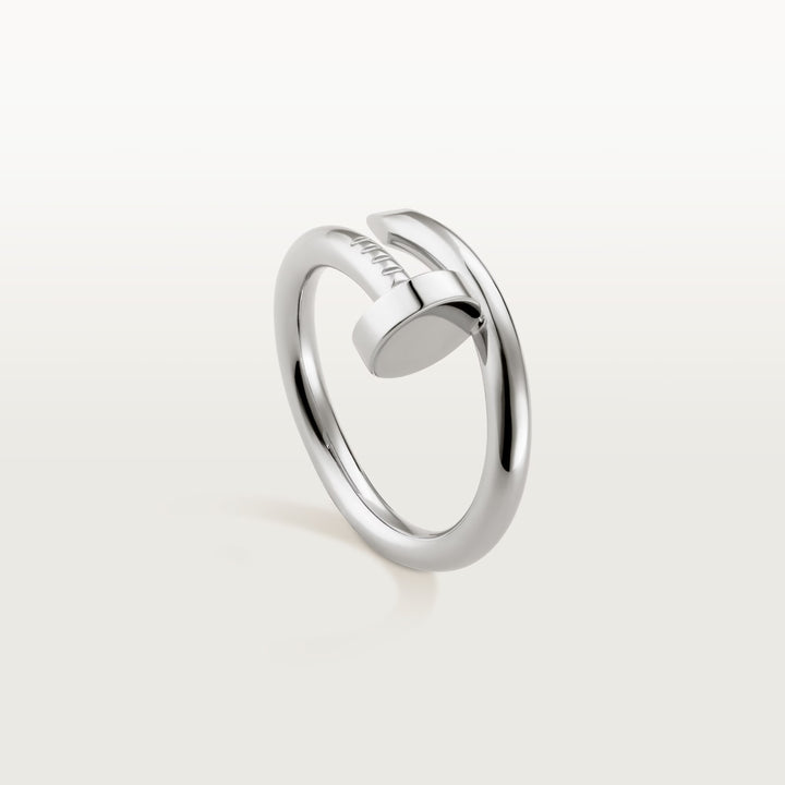 Cartier Juste un Clou Ring Classic Model in 18K White Gold