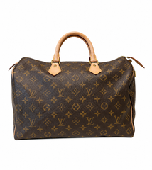 Louis Vuitton Monogram Canvas Speedy 35 Top Handle Bag