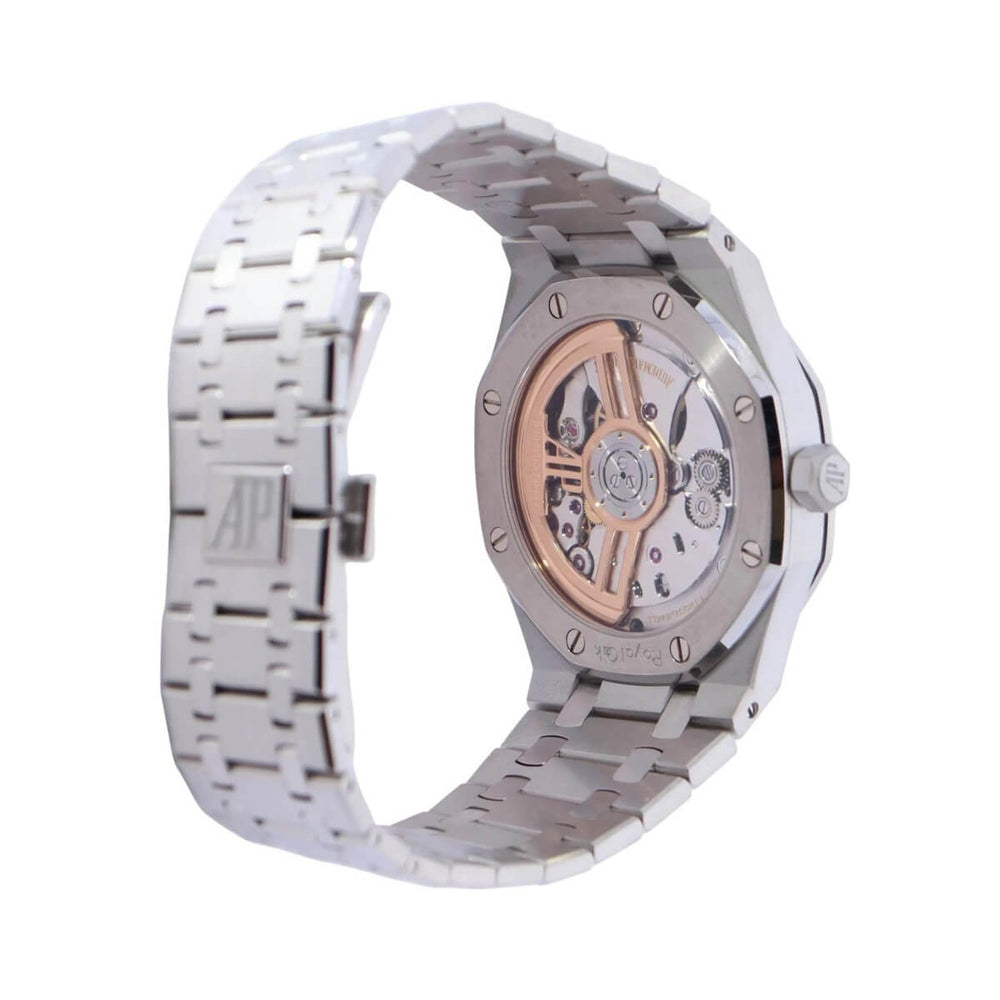 Audemars Piguet Royal Oak Selfwinding 41mm in Stainless Steel with Grey Grande Tapisserie Dial - Gemaee  UAE