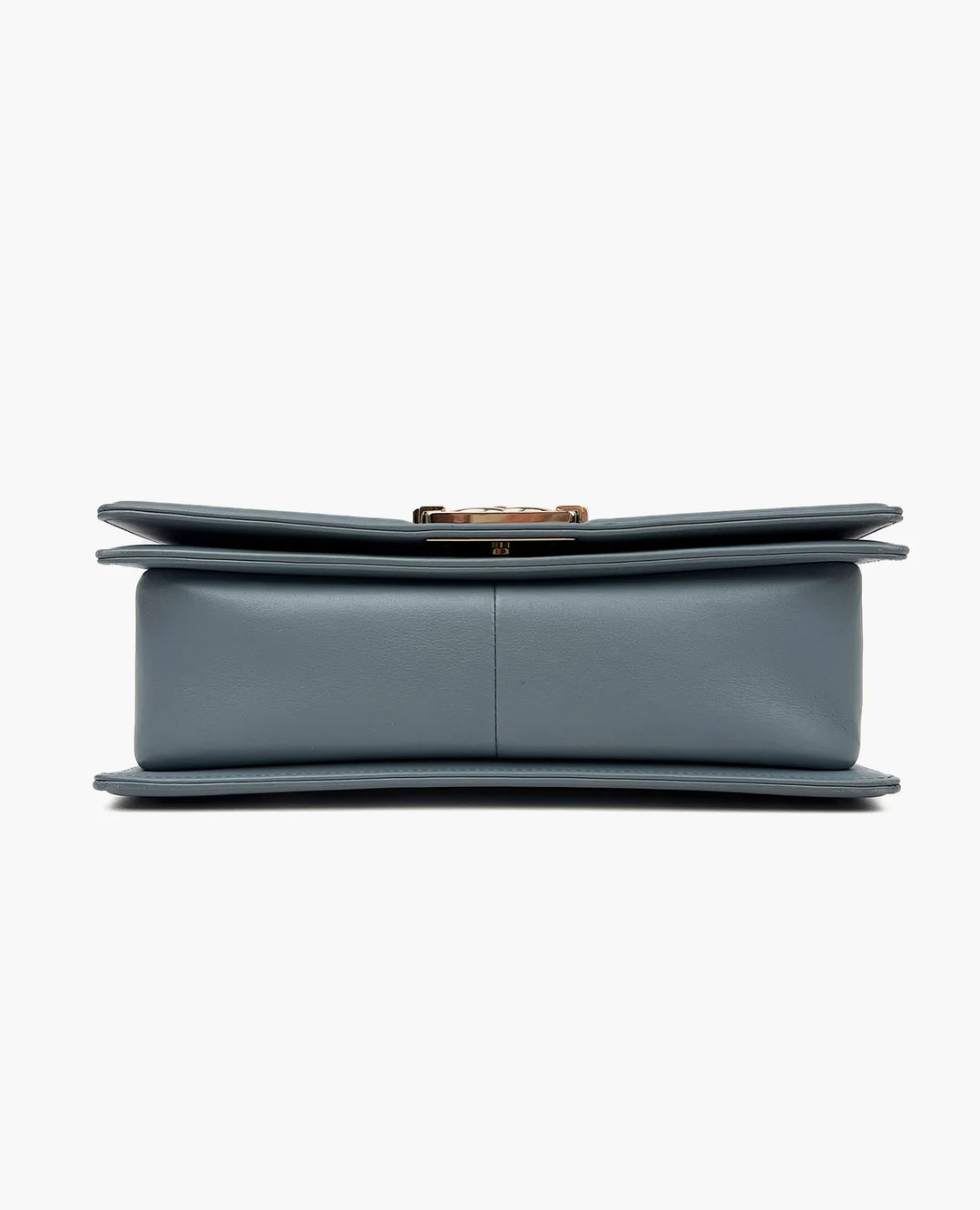 Chanel Boy Bag Medium Baby Blue Calfskin Leather