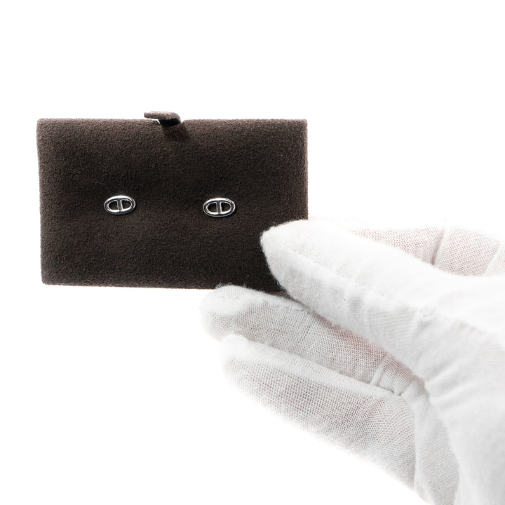 Hermès Farandole Very Small Earrings 925 Sterling Silver, Classic Studs