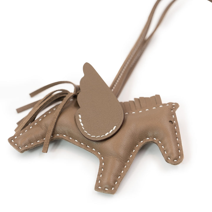 Hermès Rodeo Pegase PM Bag Charm in Milo Lambskin Leather