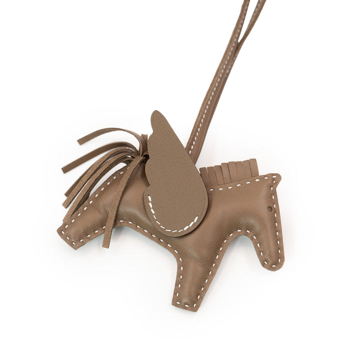 Hermès Rodeo Pegase PM Bag Charm in Milo Lambskin Leather