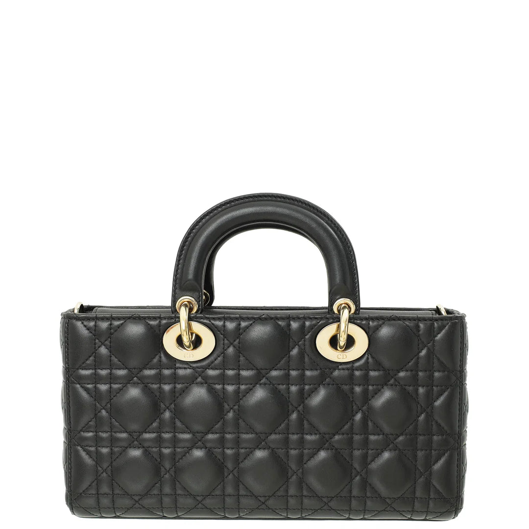 Dior Medium Lady D-Joy Black Cannage Lambskin Bag