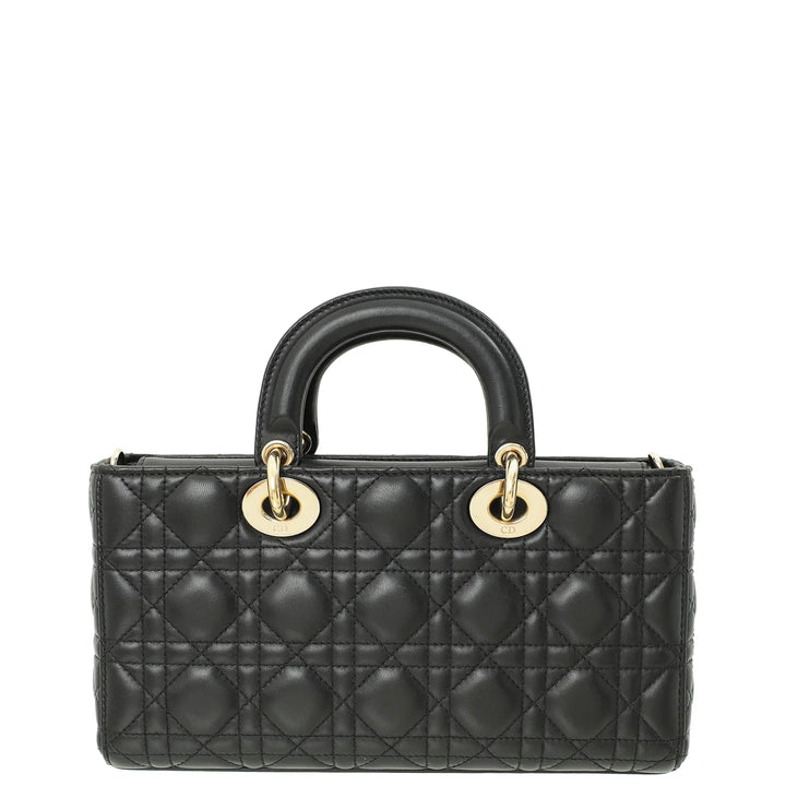 Dior Medium Lady D-Joy Black Cannage Lambskin Bag