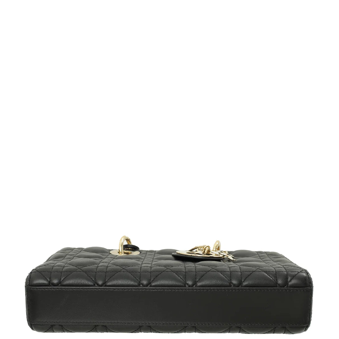 Dior Medium Lady D-Joy Black Cannage Lambskin Bag