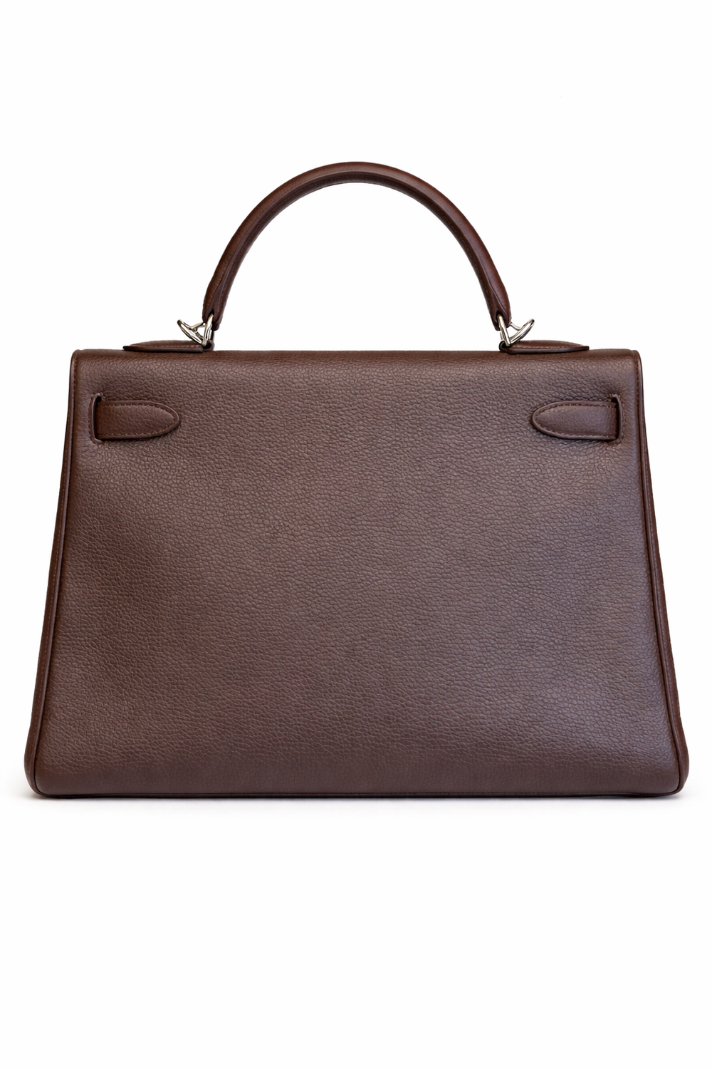 Hermès Kelly 35 Bag in Ébène Togo Leather with Palladium Hardware - Gemaee  UAE