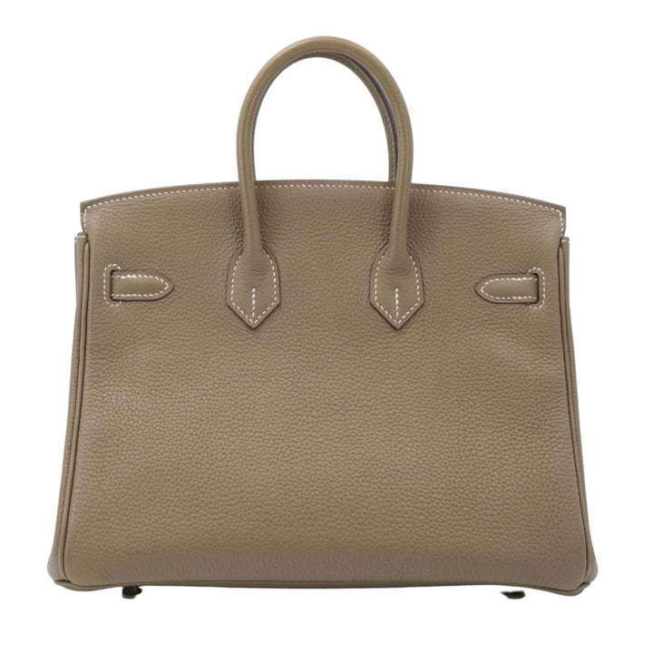 Hermès Birkin 25 in Etoupe Color Togo Leather with Gold Hardware Bag
