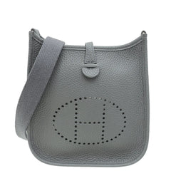 Hermès Evelyne 16 Amazone in Gris Meyer Taurillon Clémence Leather with Gold Hardware