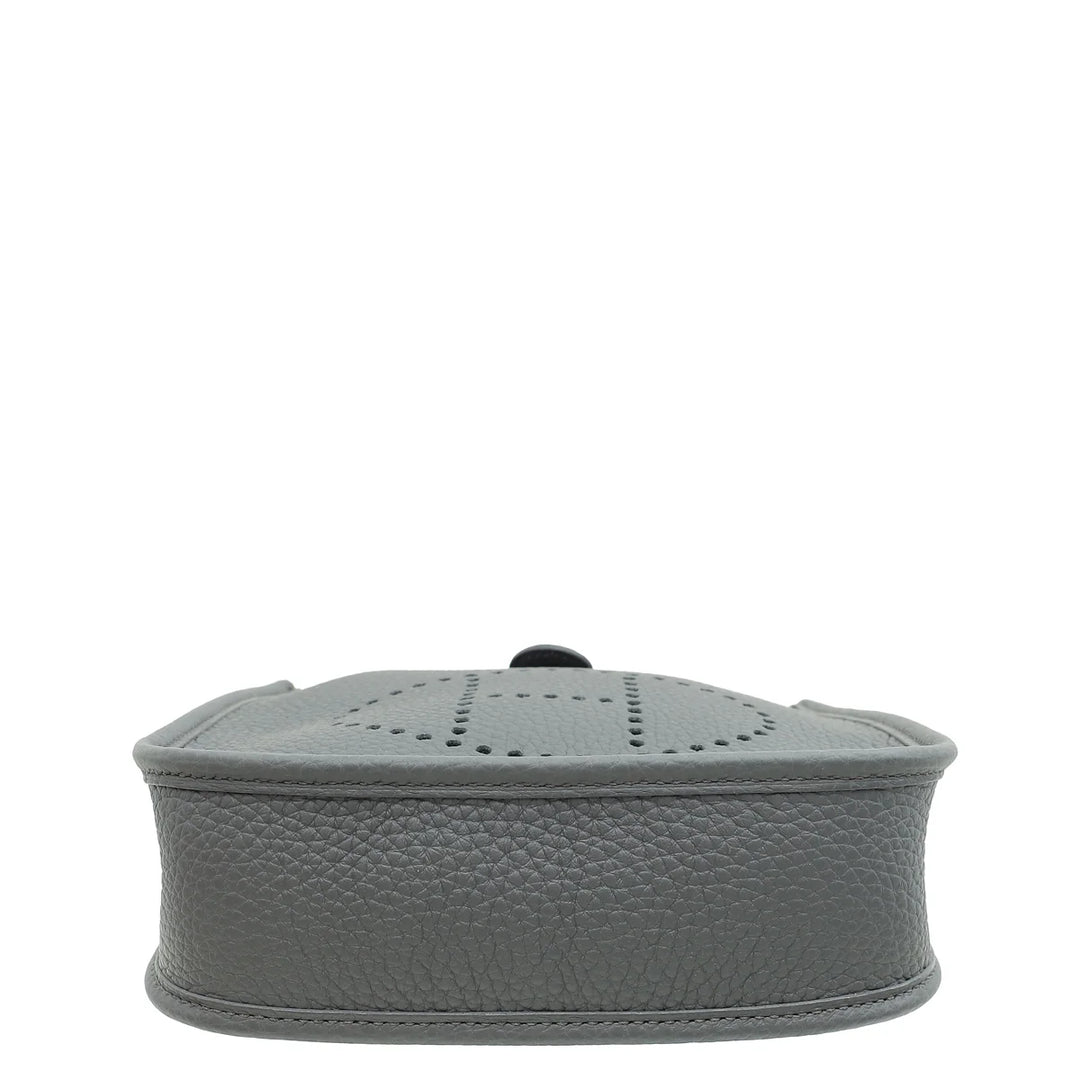 Hermès Evelyne 16 Amazone in Gris Meyer Taurillon Clémence Leather with Gold Hardware