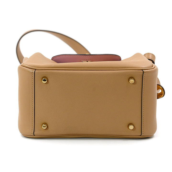 Hermès Chai Leather Mini Lindy 20 Shoulder Bag