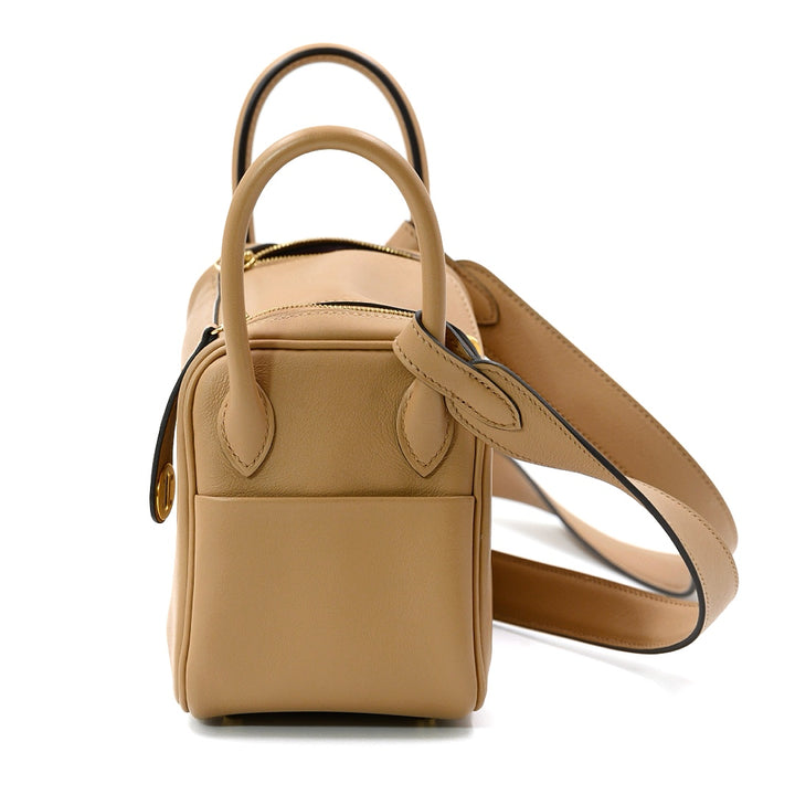 Hermès Chai Leather Mini Lindy 20 Shoulder Bag