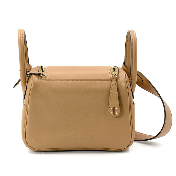 Hermès Chai Leather Mini Lindy 20 Shoulder Bag