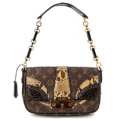 Louis Vuitton Python/Alligator Monogramissime Bag