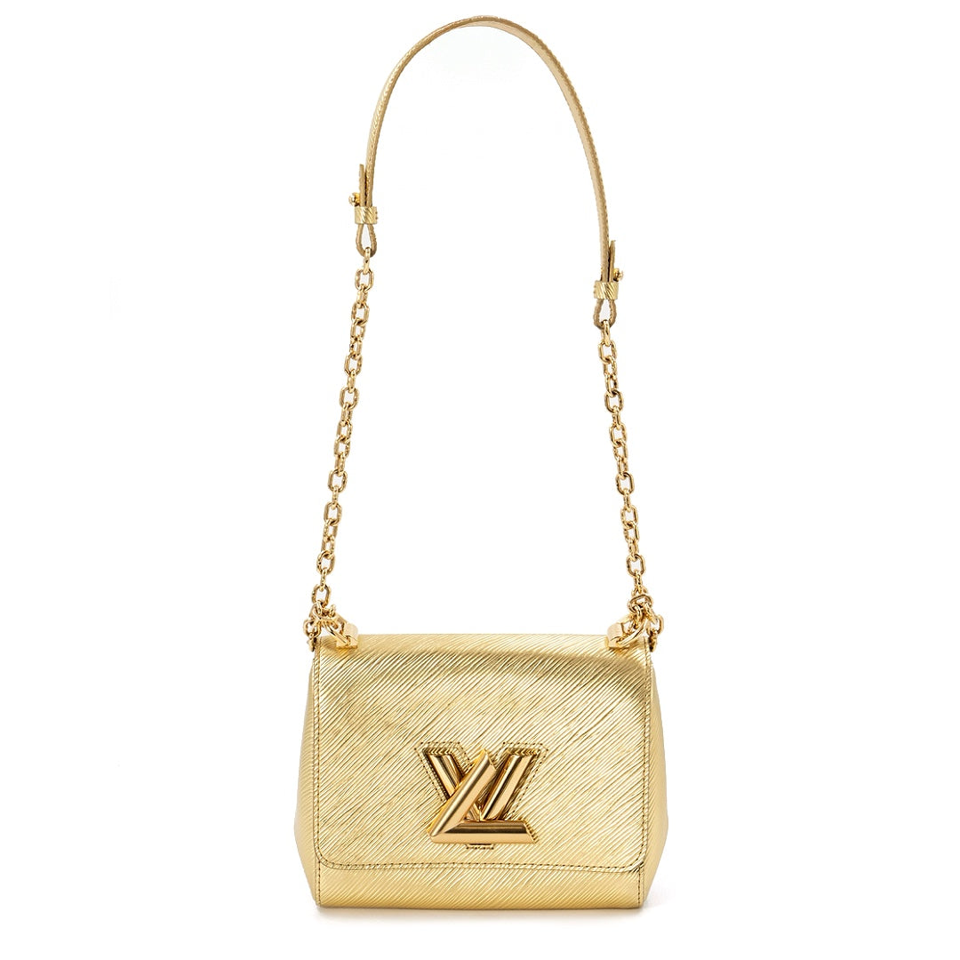 Louis Vuitton Twist PM Gold Epi Leather Shoulder Bag