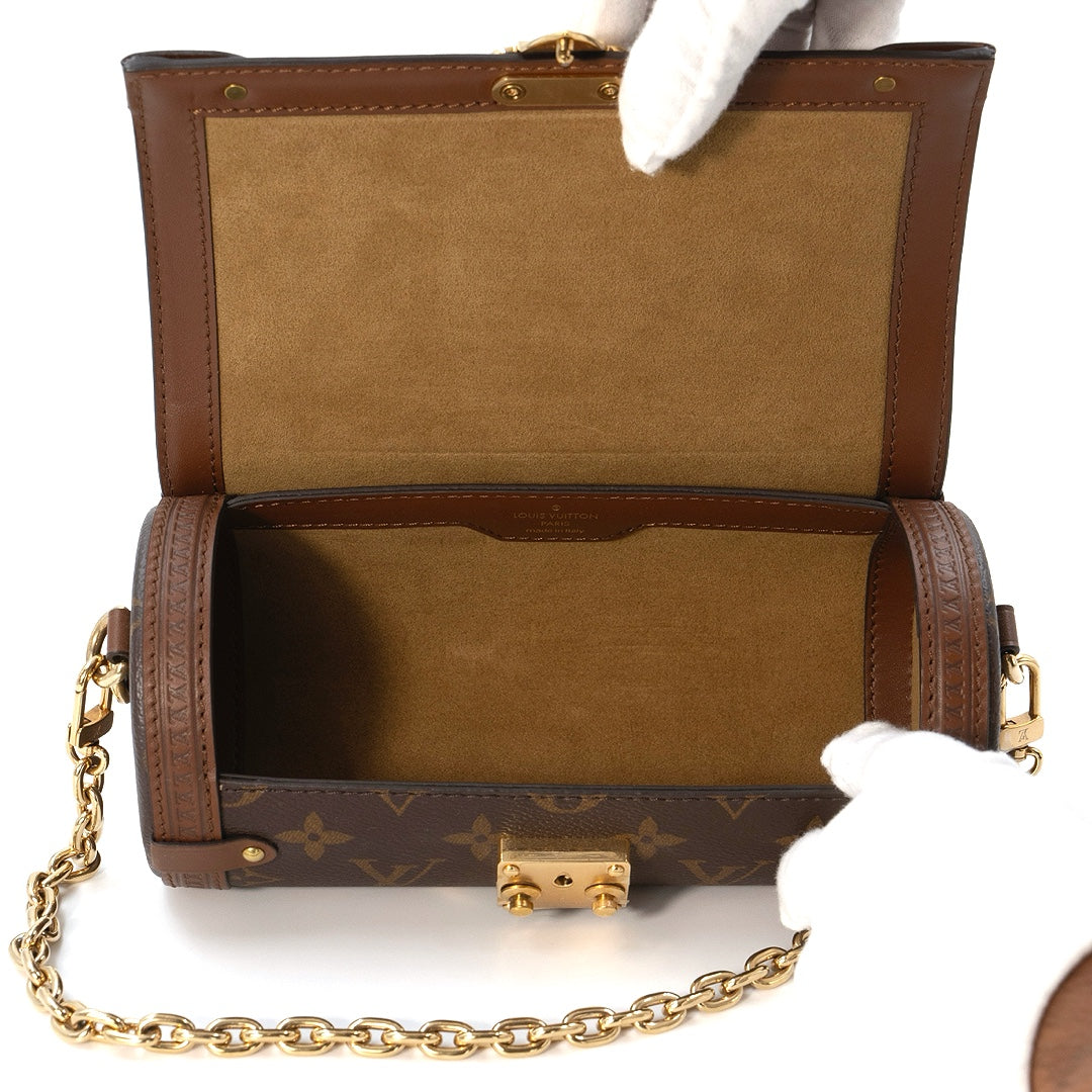 Louis Vuitton Papillon Trunk Monogram Brown Shoulder Bag