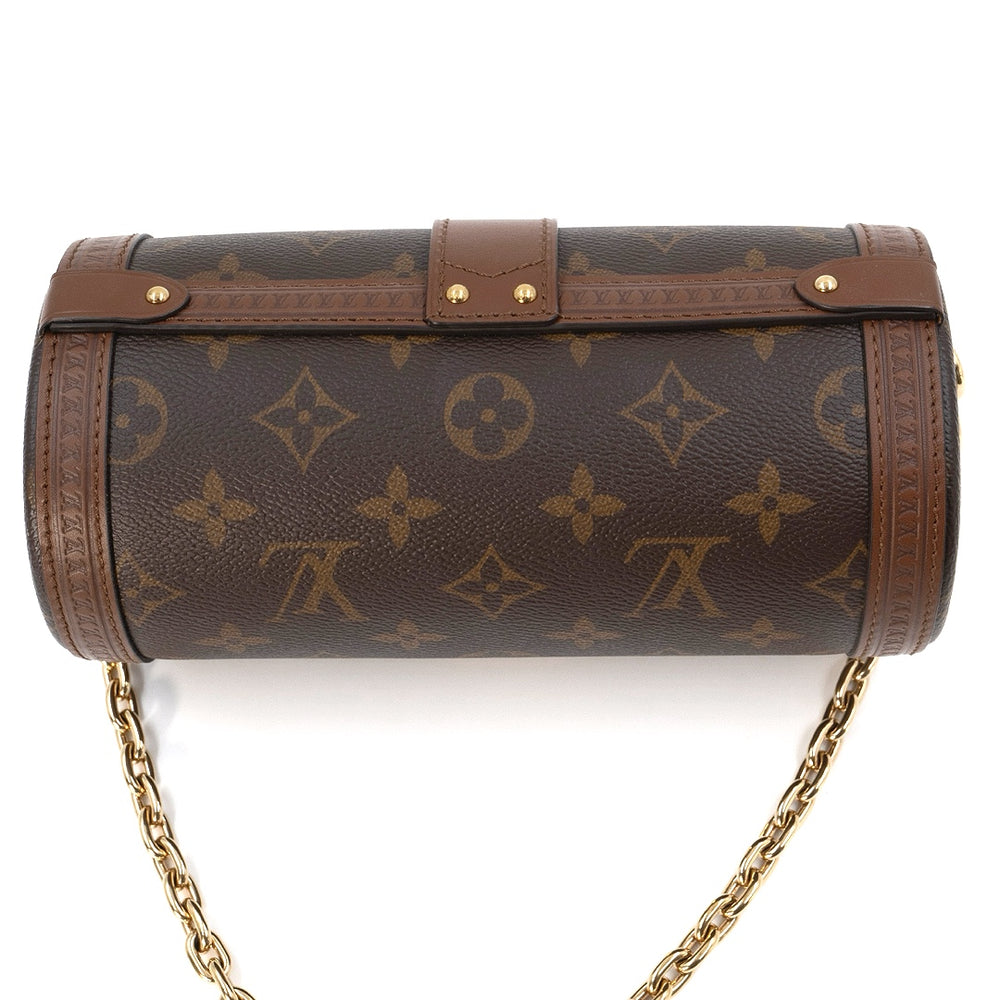 Louis Vuitton Papillon Trunk Monogram Brown Shoulder Bag