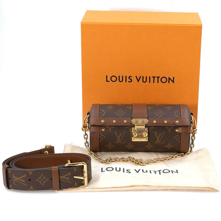 Louis Vuitton Papillon Trunk Monogram Brown Shoulder Bag